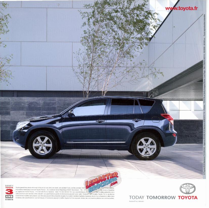 Brochure Toyota RAV4 Limited Edition 136 D-4D 2008