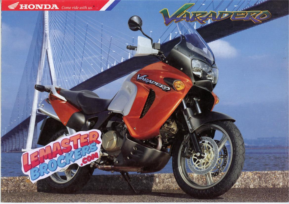 BROCHURE MOTO HONDA VARADERO XL1000V 1999