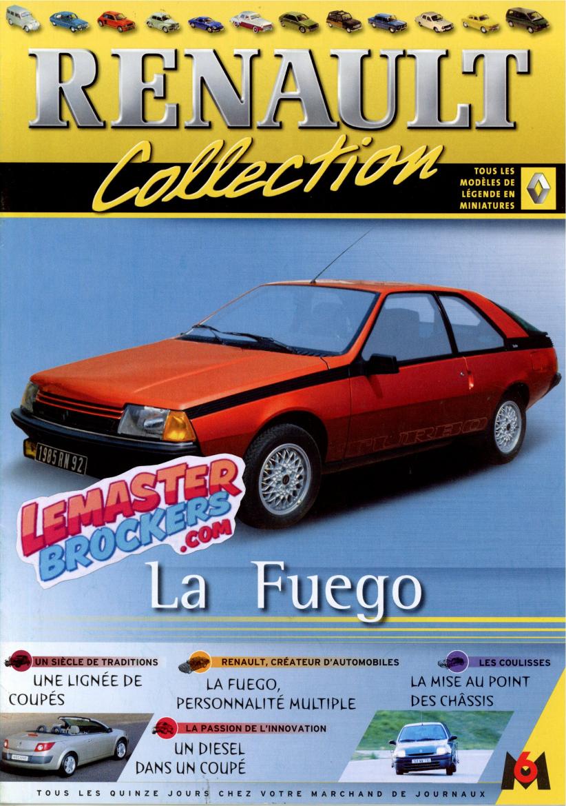 livret-renault-fuego-collection-2005