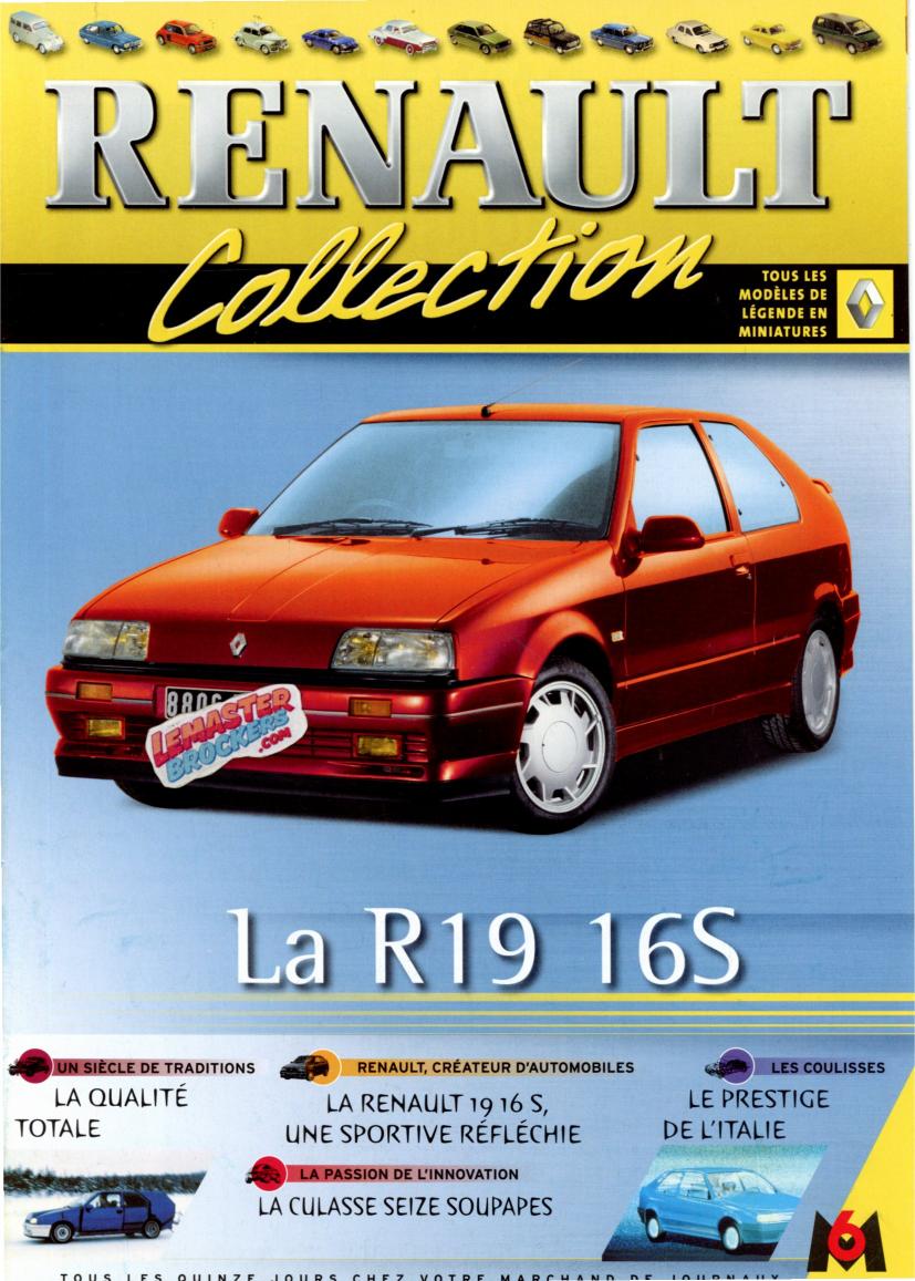 livret-renault-r19-16s-collection-2005