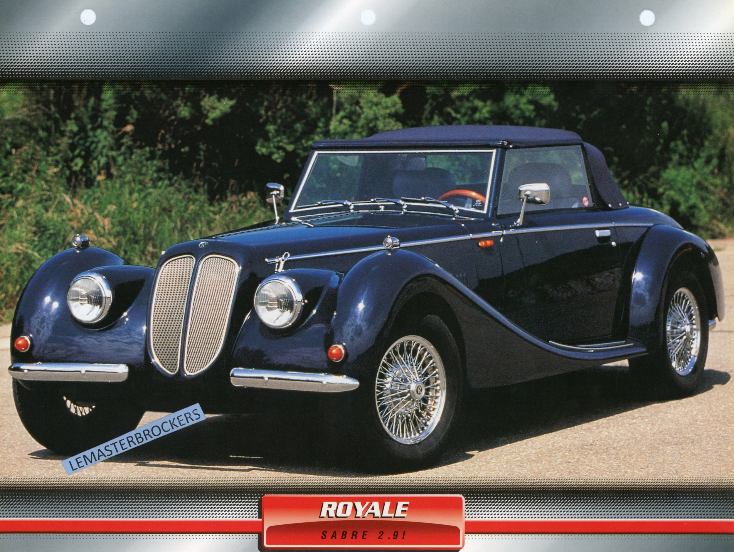 ROYALE-SABRE-1995-FICHE-AUTO-TECHNIQUE-LEMASTERBROCKERS-FICHE-ATLAS
