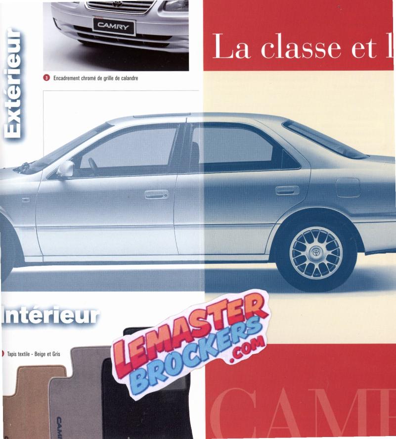 brochure-toyota-camry-equipement-1998