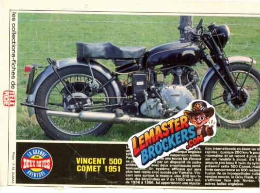 fiche-moto-vincent-500-comet-1951-tele-poche-document-rare