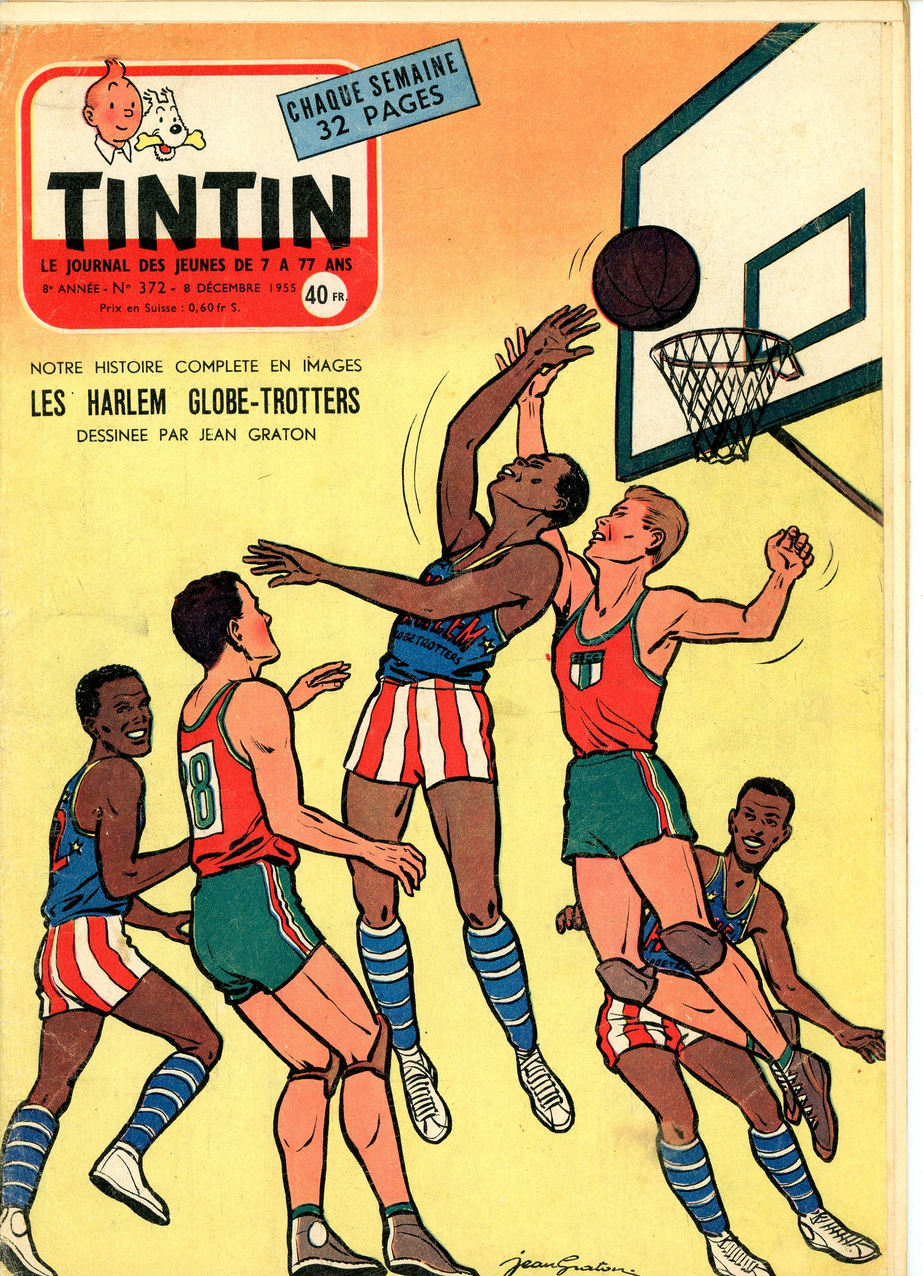JOURNAL DE TINTIN n° 372 1955