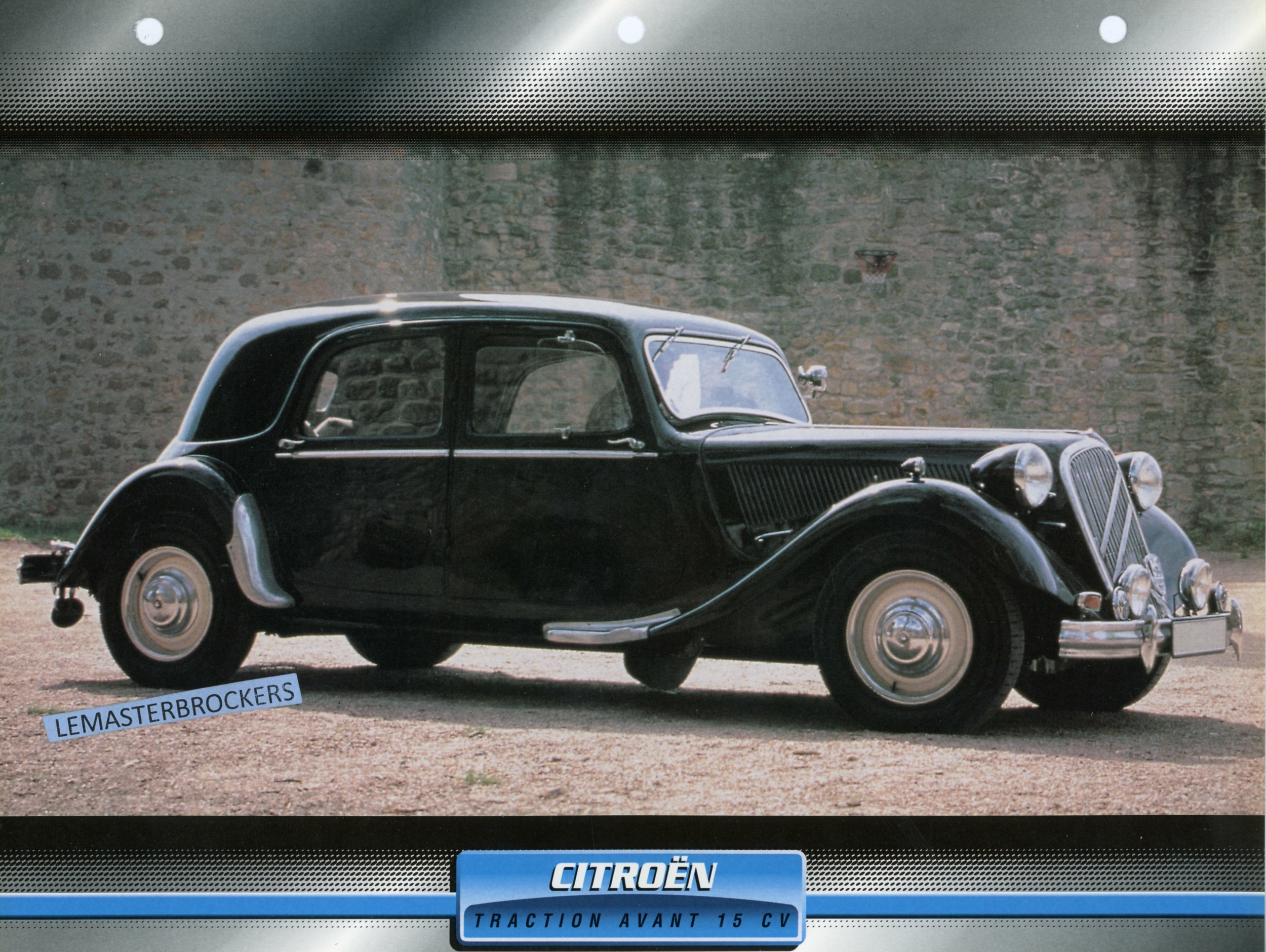 CITROËN-TRACTION-AVANT-15CV-FICHE-AUTO-TECHNIQUE-LEMASTERBROCKERS-FICHE-ATLAS