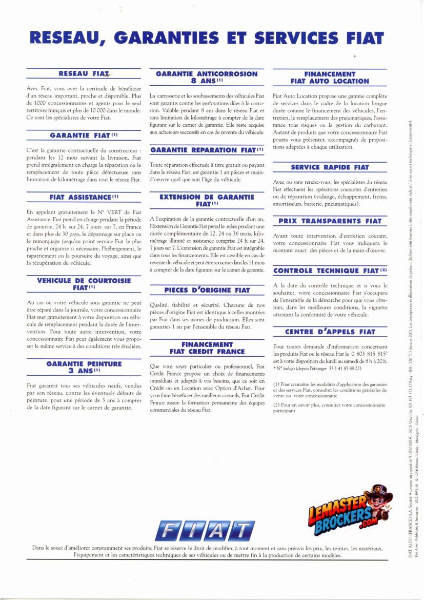 brochure-fiat-bravo-steel-2001-originale