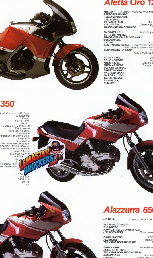 brochure-cagiva-la-moto-italiana-gamme-motos-vintage