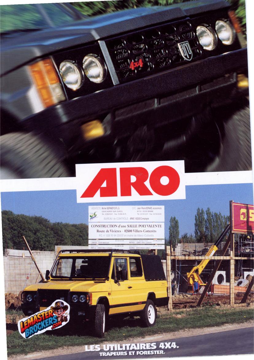 brochure-aro-utilitaires-4x4-trapeurs-forester