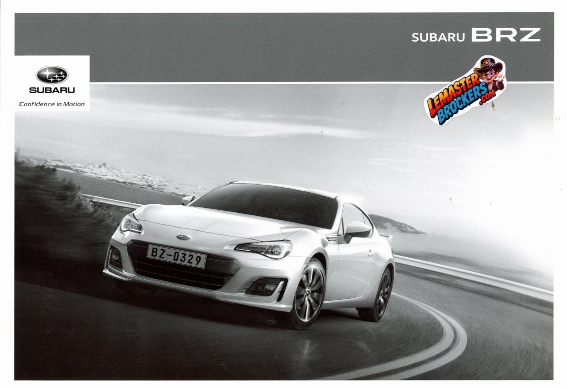 brochure-subaru-brz-catalogue-officiel-francais