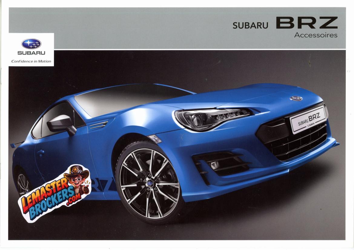 brochure-accessoires-subaru-brz-catalogue-officiel-francais