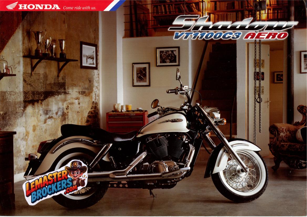 brochure-honda-shadow-vt1100c3-aero-1997-originale