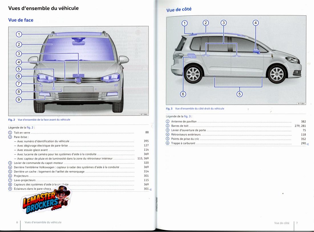 notice-utilisation-volkswagen-touran-2019-francais-manuel-original-sta012740ak