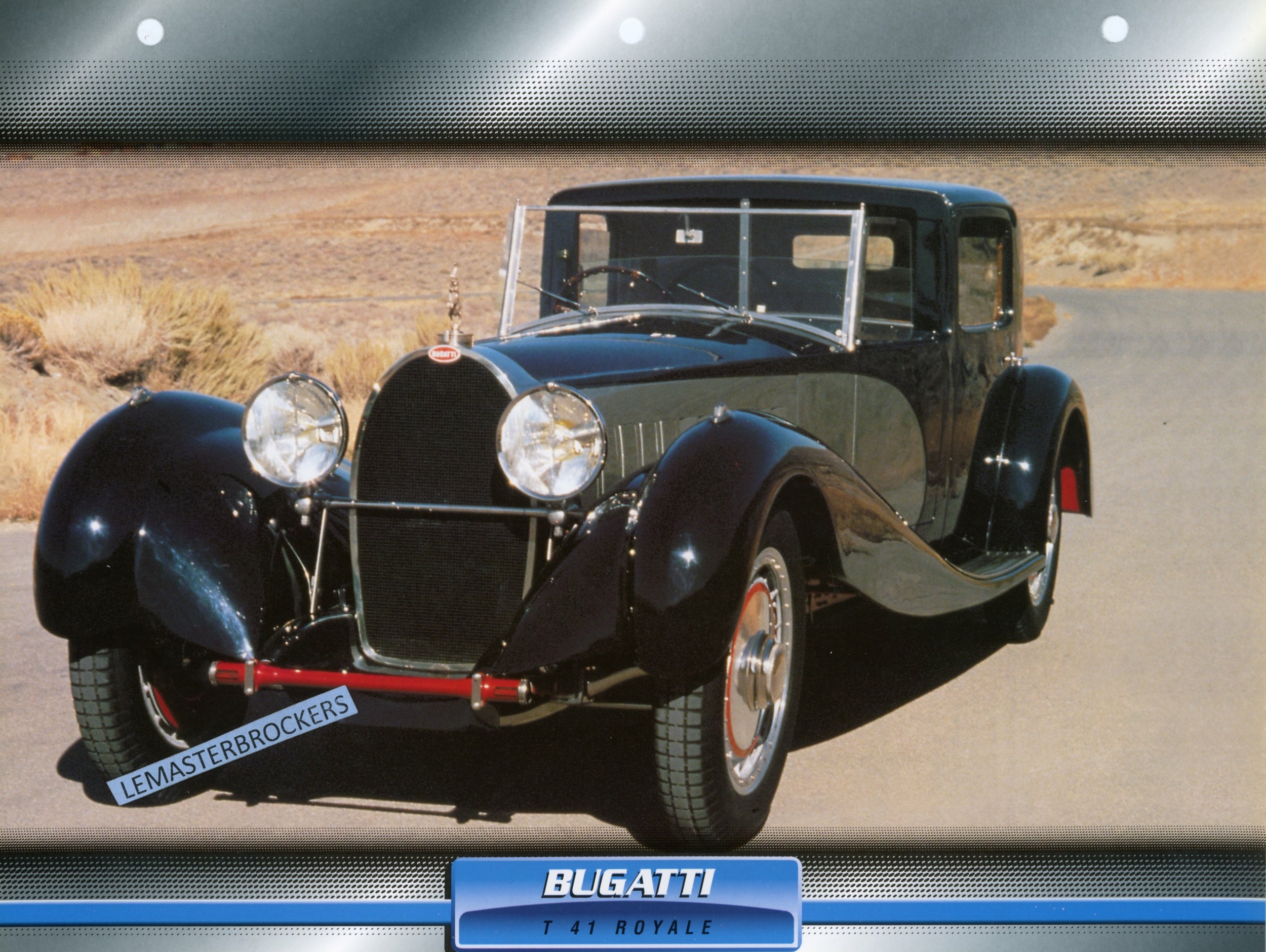 BUGATTI-T41-ROYALE-FICHE-AUTO-TECHNIQUE-LEMASTERBROCKERS-FICHE-ATLAS