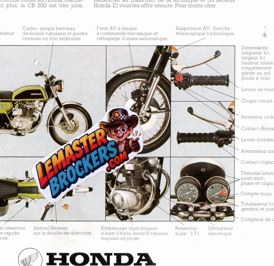 brochure-honda-cb-200-cb200-1974-francais