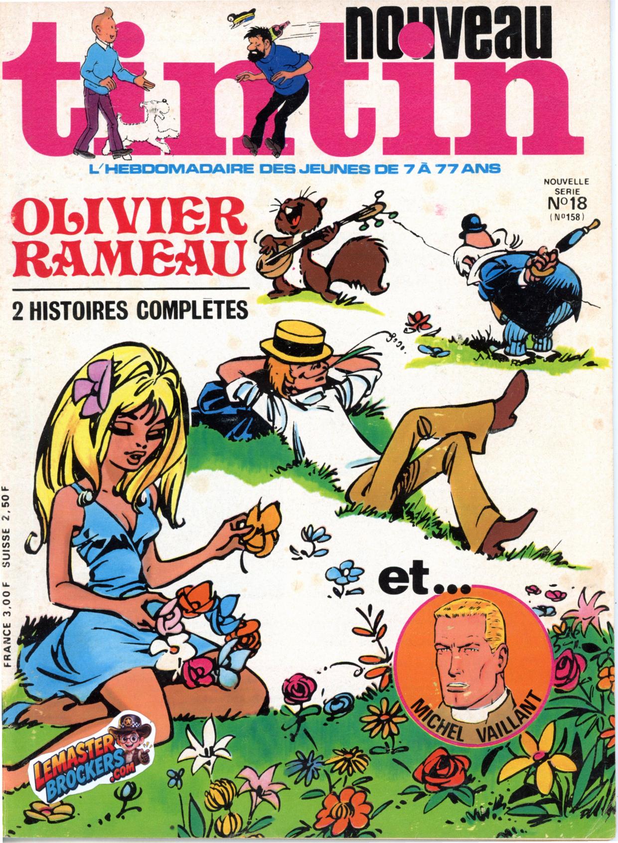 journal-tintin-nouvelle-serie-n-3-couverture-herge-bob-morane-michel-vaillant