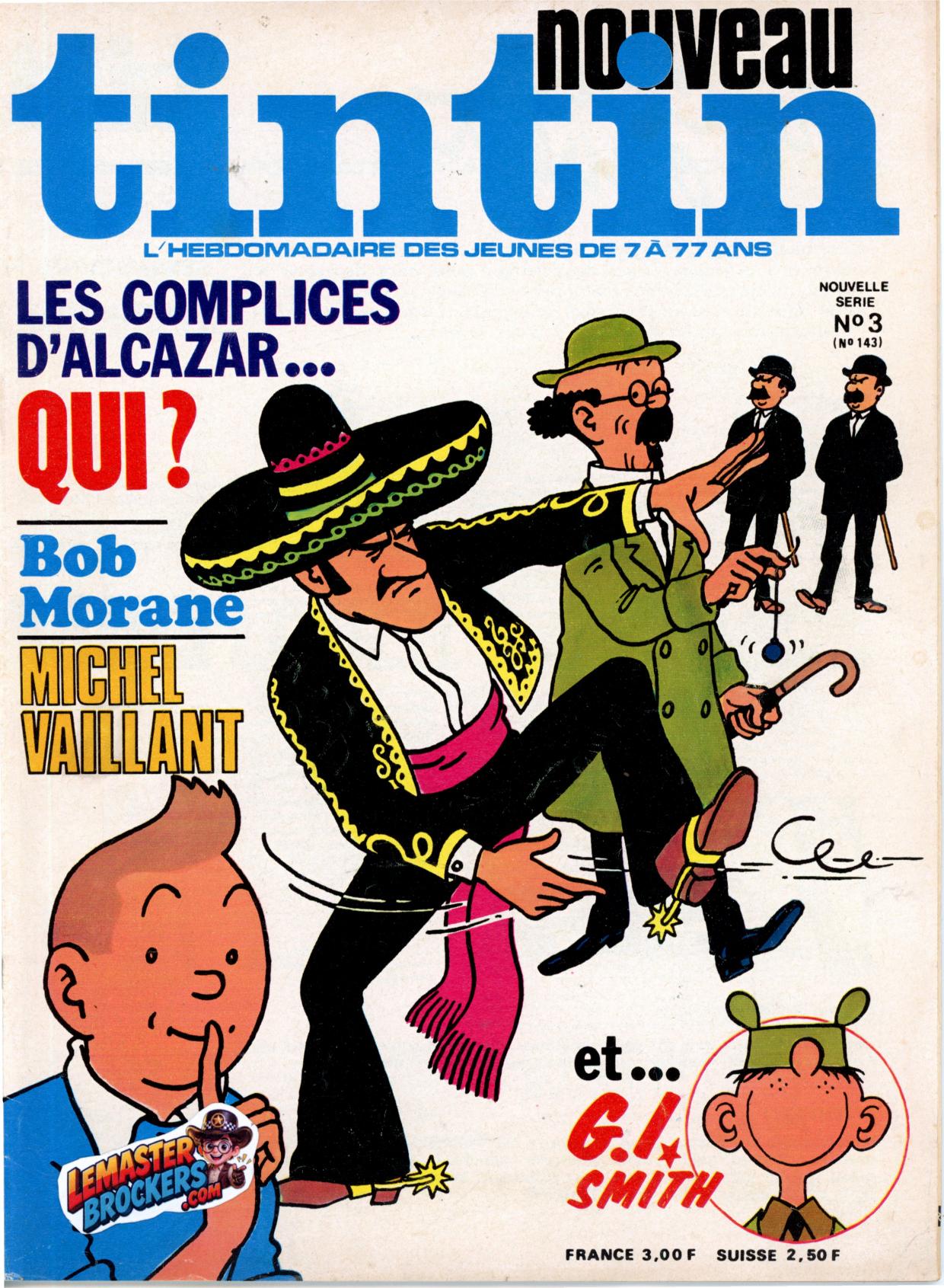 journal-tintin-nouvelle-serie-n-3-couverture-herge-bob-morane-michel-vaillant-g-smith