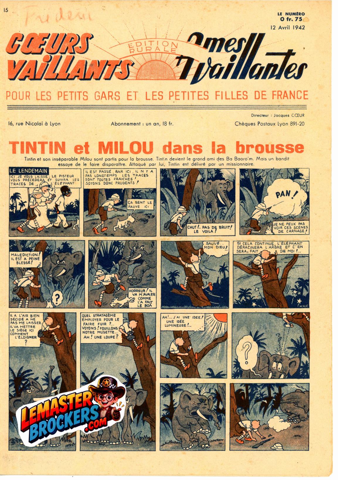 coeurs-vaillants-ames-vaillantes-n15-12-avril-1942-tintin-herge