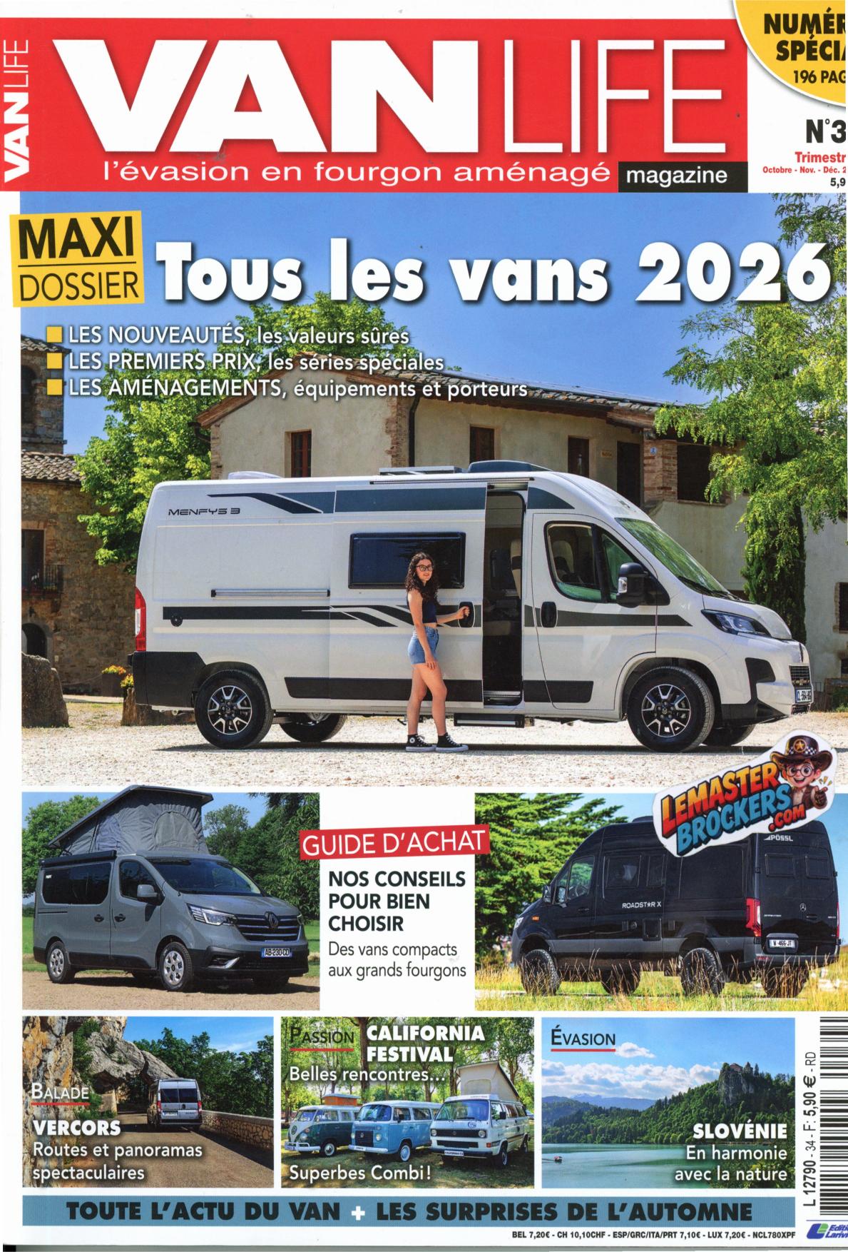 van-life-magazine-numero-34-tous-les-vans-2026-guide-achat
