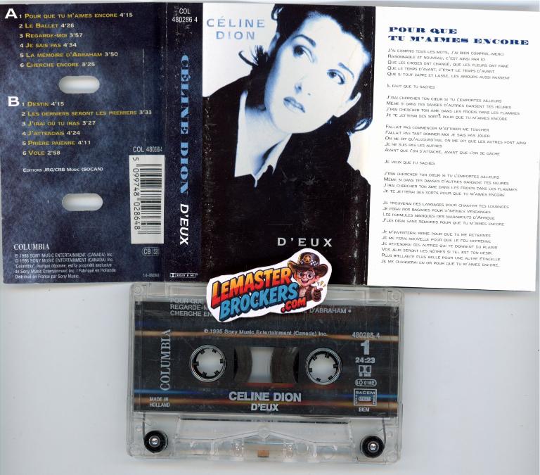 cassette-celine-dion-deux-1995