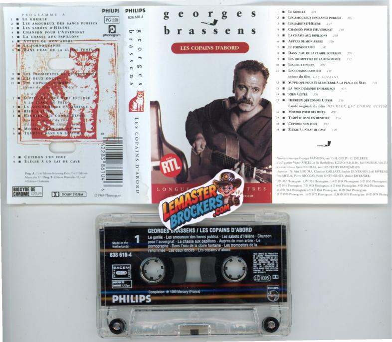 cassette-georges-brassens-les-copains-dabord