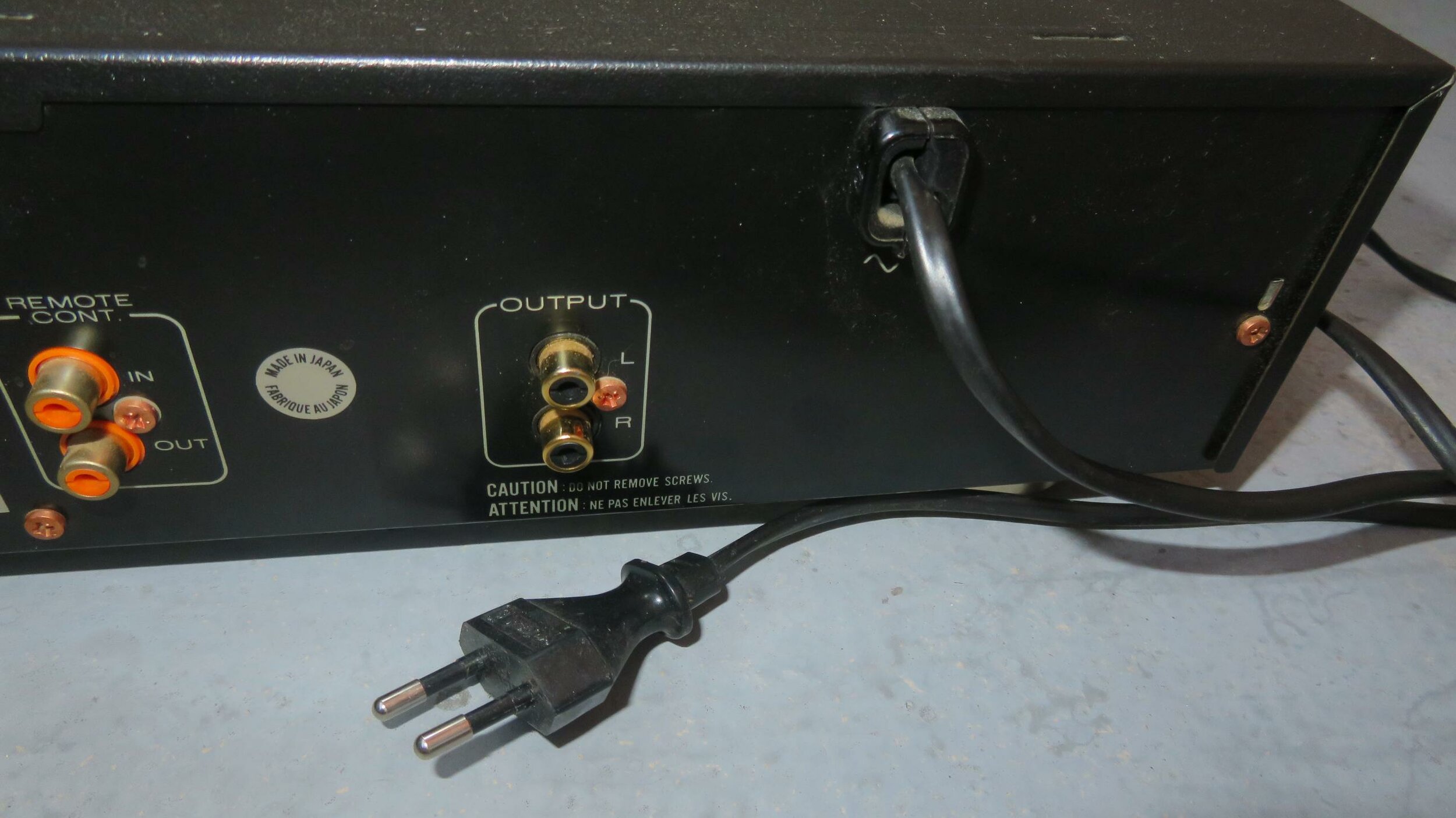 MARANTZ ST 50L TUNER HIFI NOIR BON ÉTAT DORIGINE