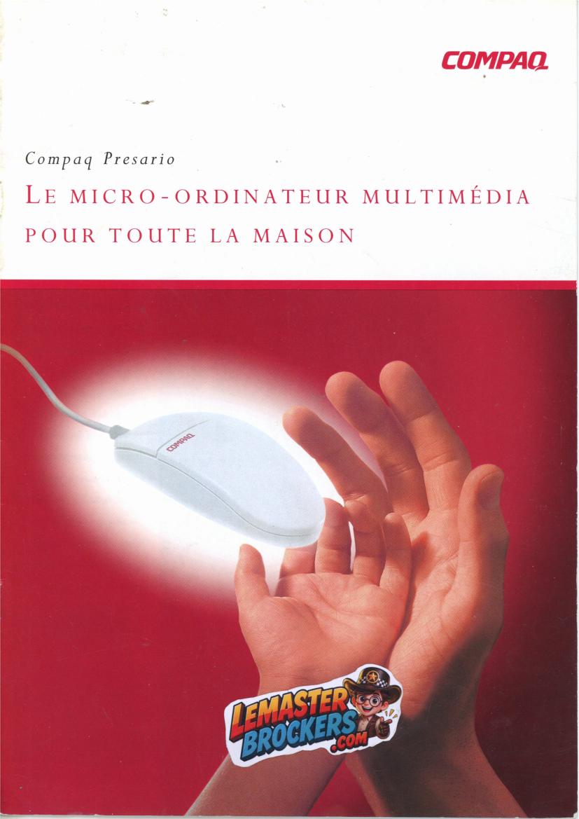 brochure-compaq-presario-1995-micro-ordinateur-multimedia