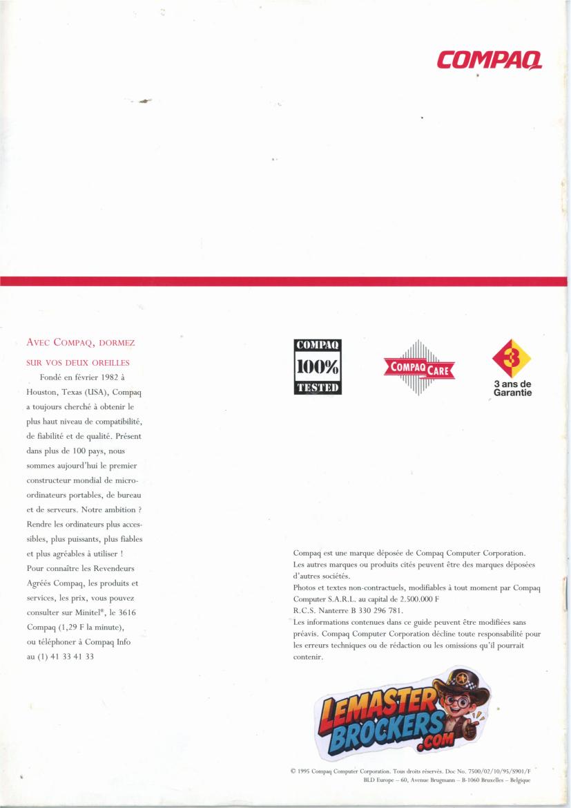 brochure-compaq-presario-1995-micro-ordinateur-multimedia