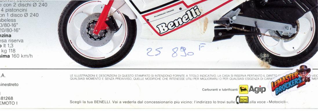 brochure-benelli-jarno-125-4-pages-italien