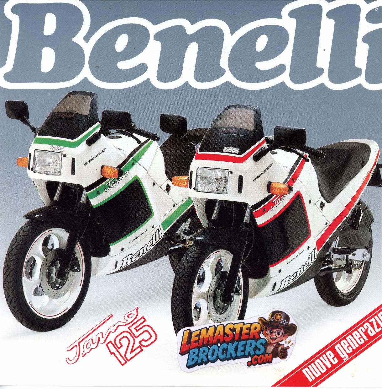 brochure-benelli-jarno-125-4-pages-italien