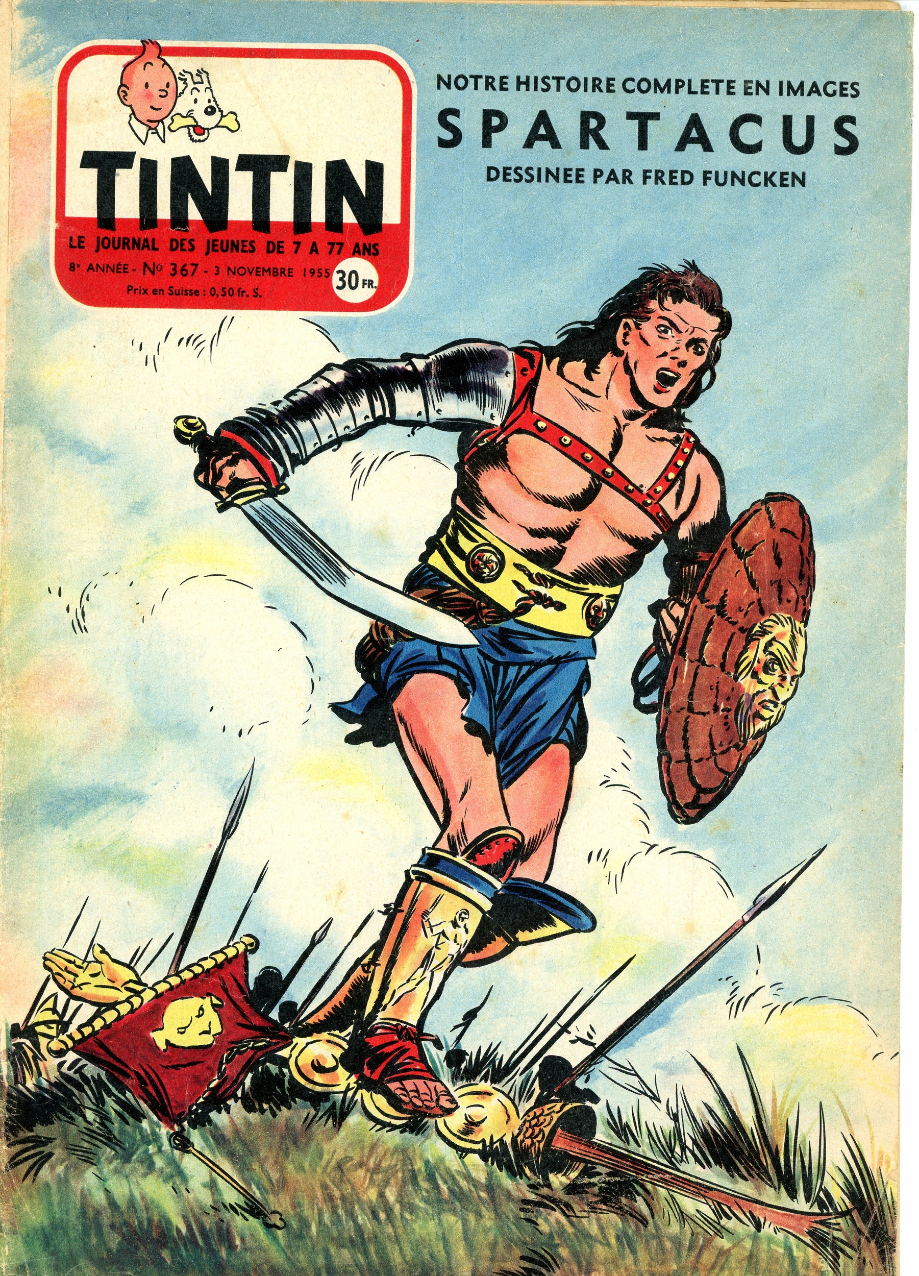 JOURNAL DE TINTIN n° 367 - 1955