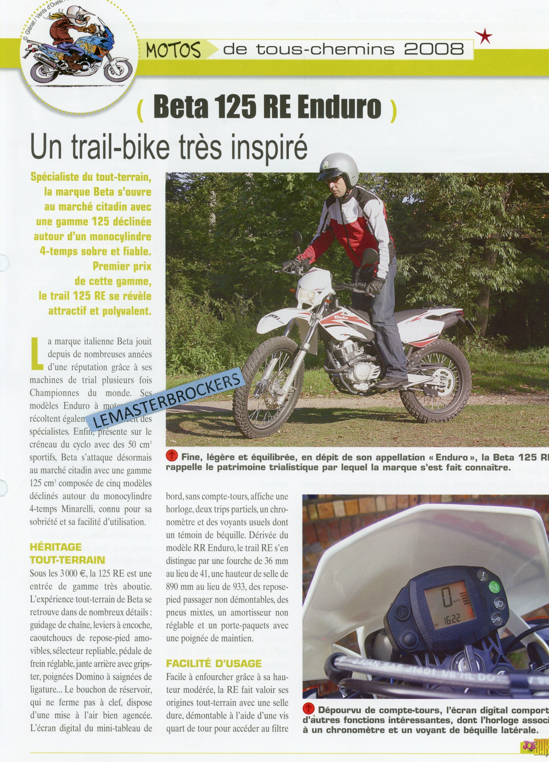 BETA-125-ENDURO-FICHE-MOTO-JOE-BAR-TEAM-DOCUMENT-HACHETTE-LEMASTERBROCKERS