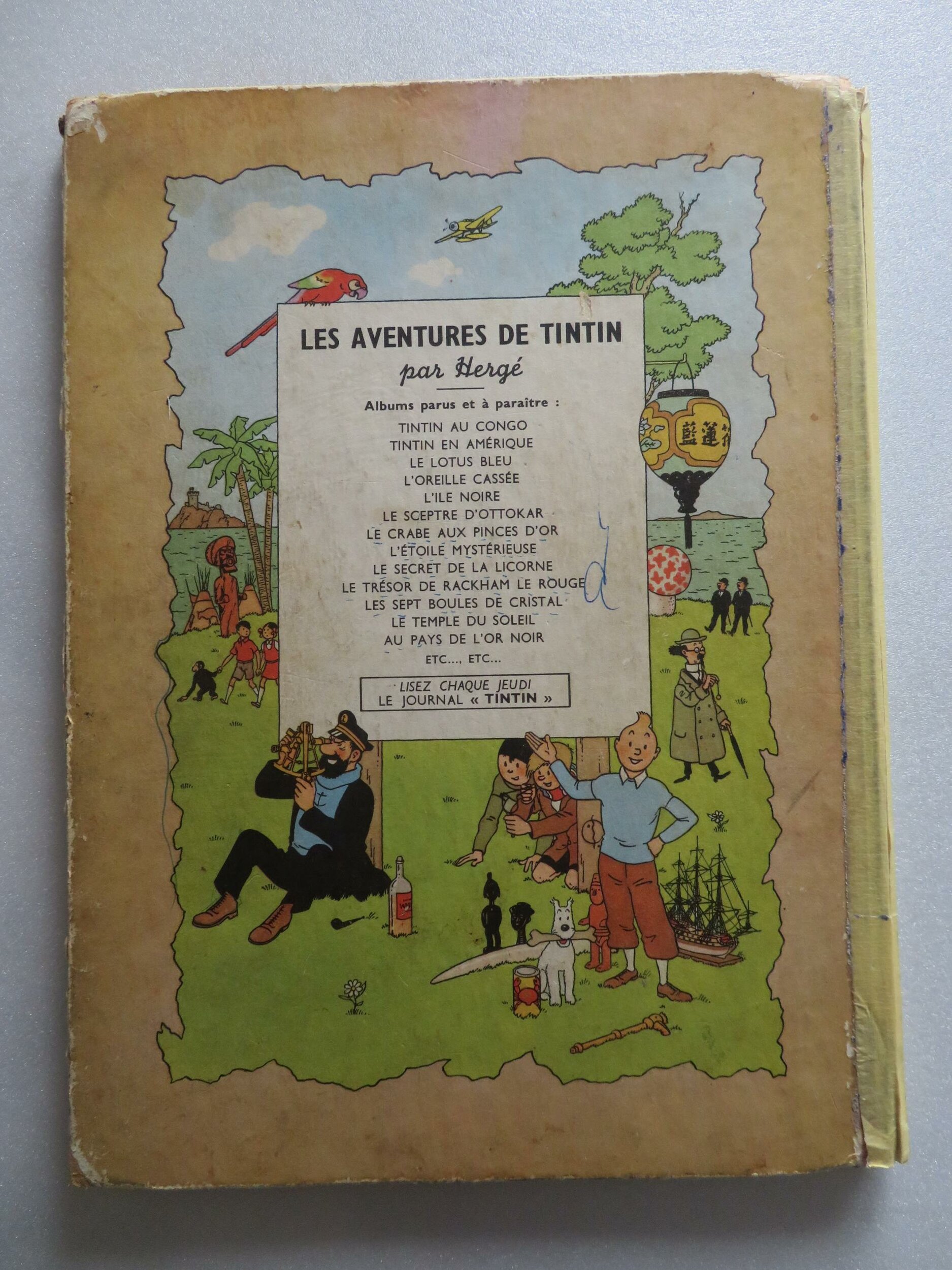 tintin-au-pays-de-l-or-noir-b4-1950-herge-casterman