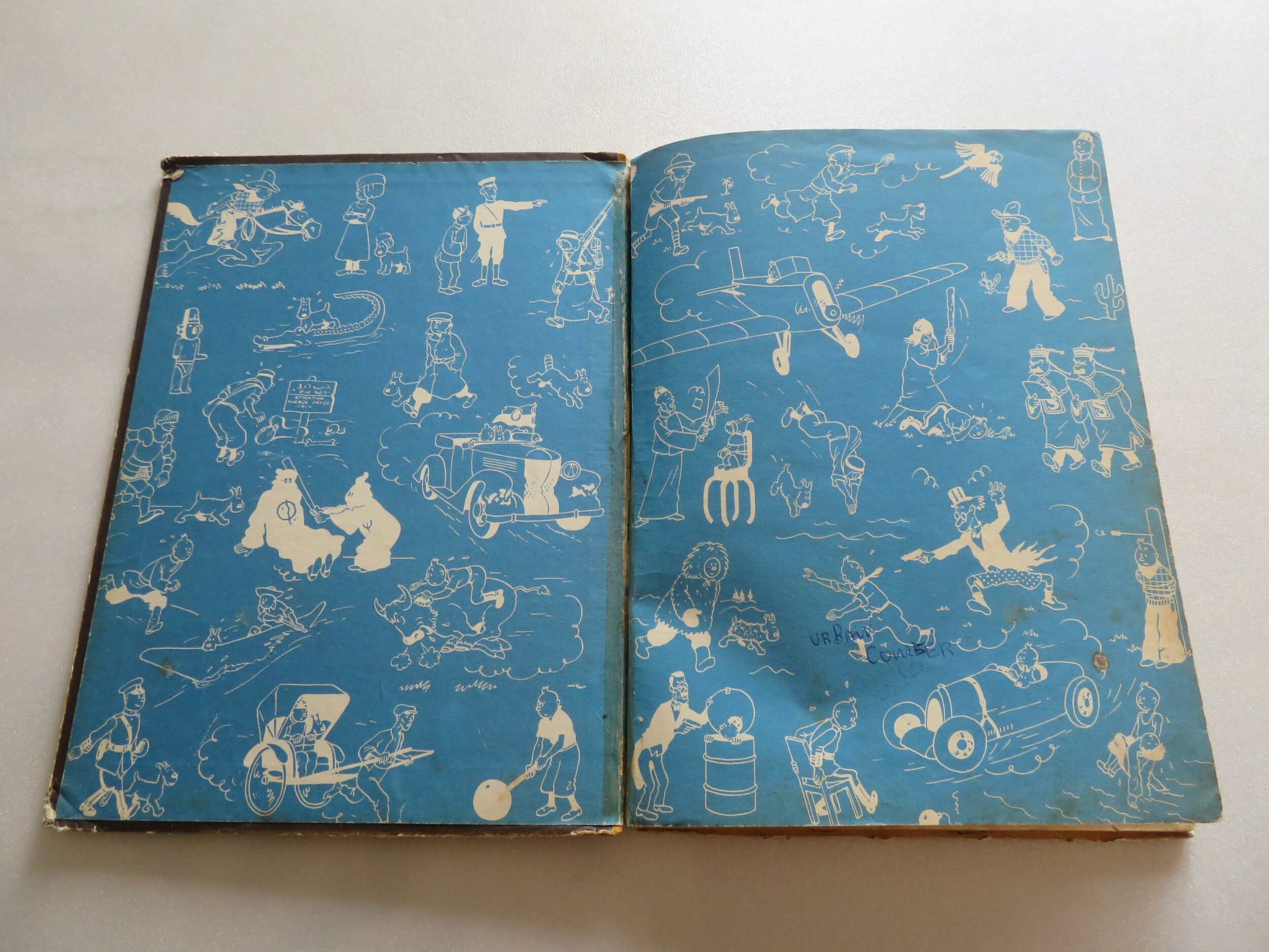 tintin-au-pays-de-l-or-noir-b4-1950-herge-casterman