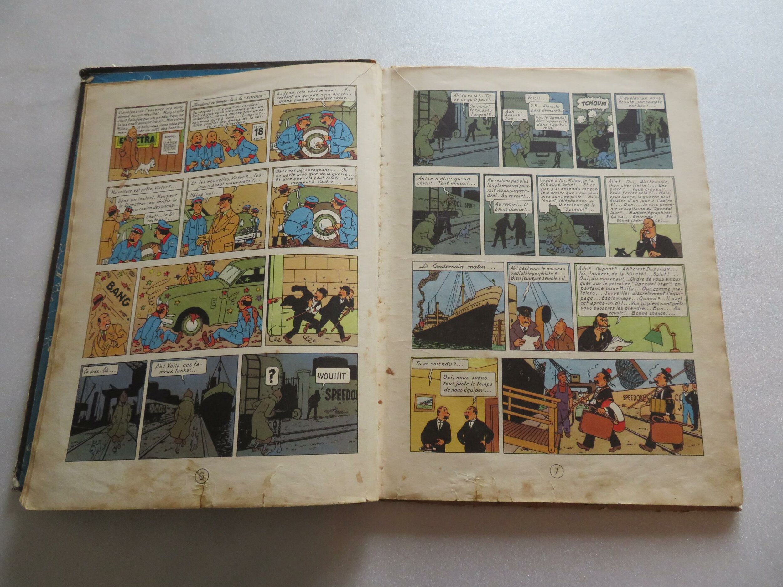 tintin-au-pays-de-l-or-noir-b4-1950-herge-casterman