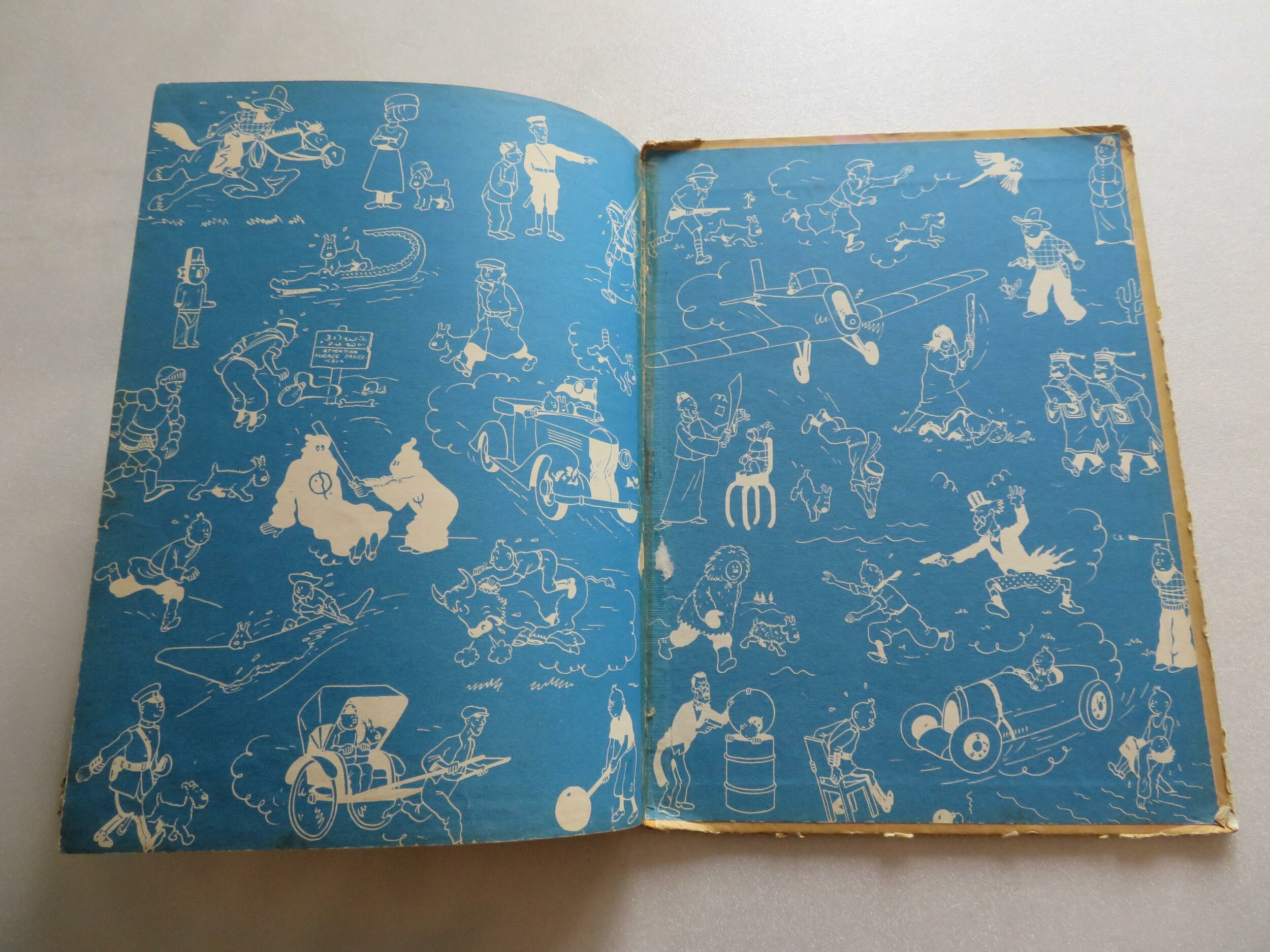 tintin-au-pays-de-l-or-noir-b4-1950-herge-casterman
