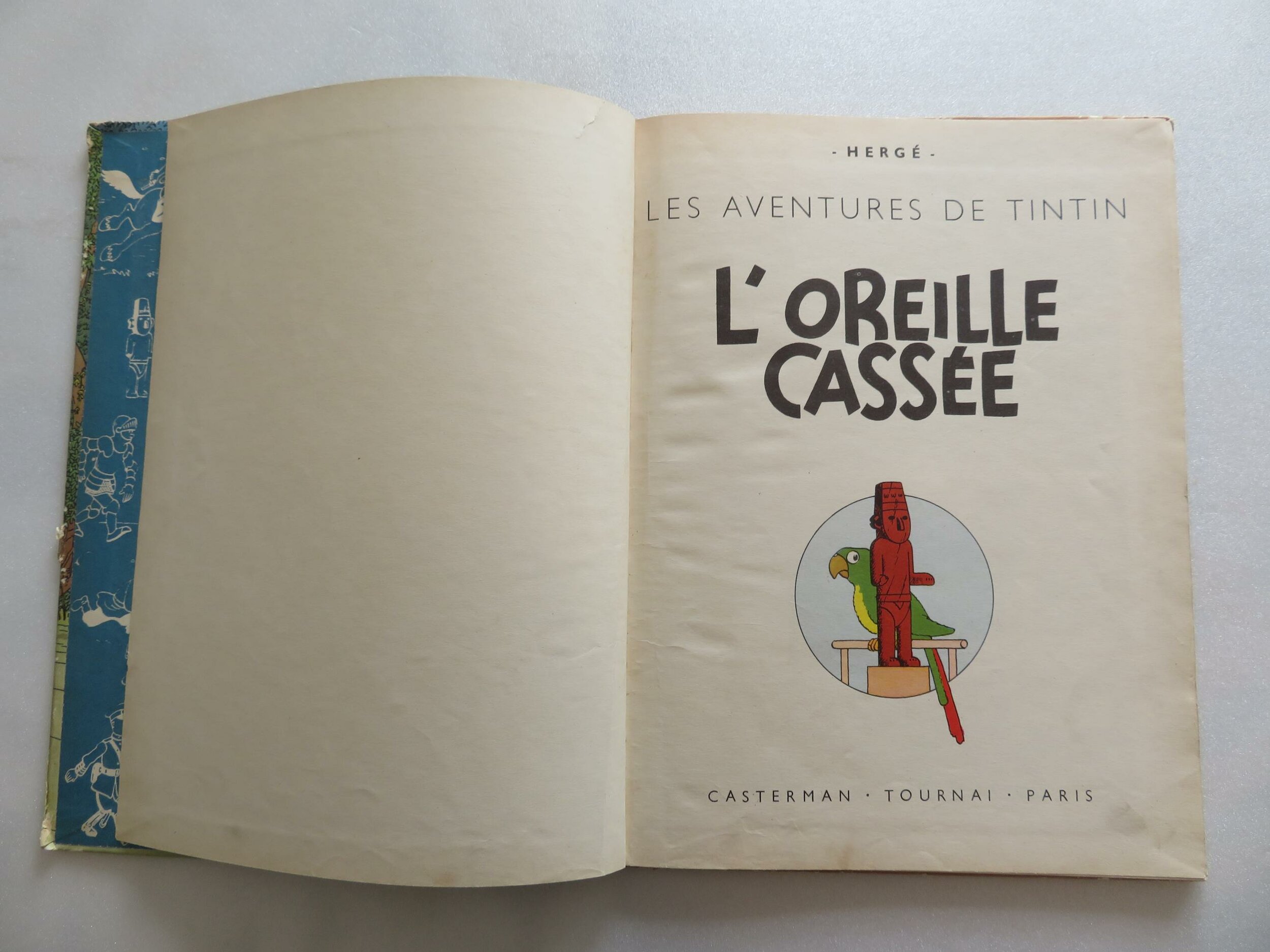 TINTIN L’OREILLE CASSÉE