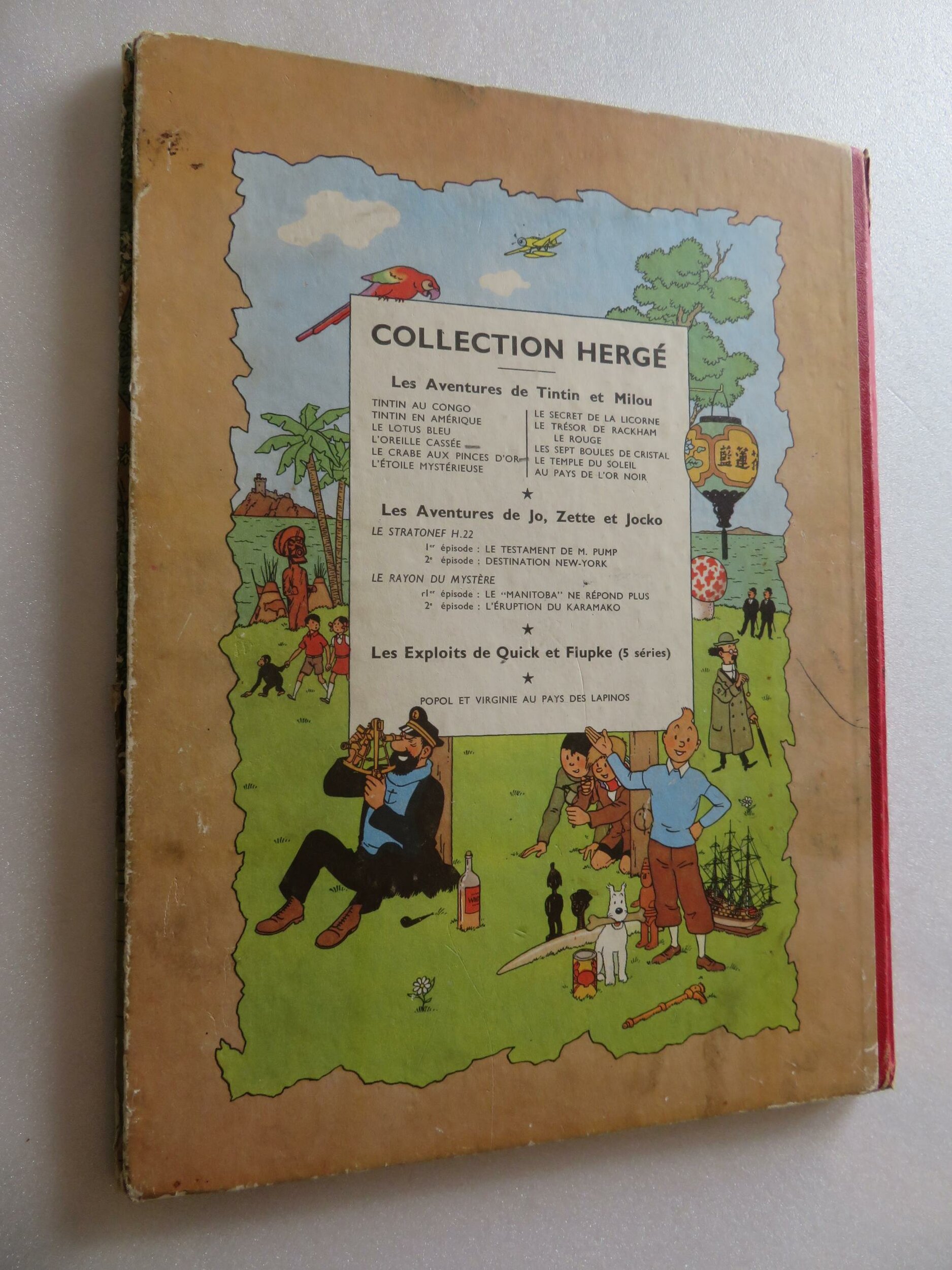 TINTIN L’OREILLE CASSÉE