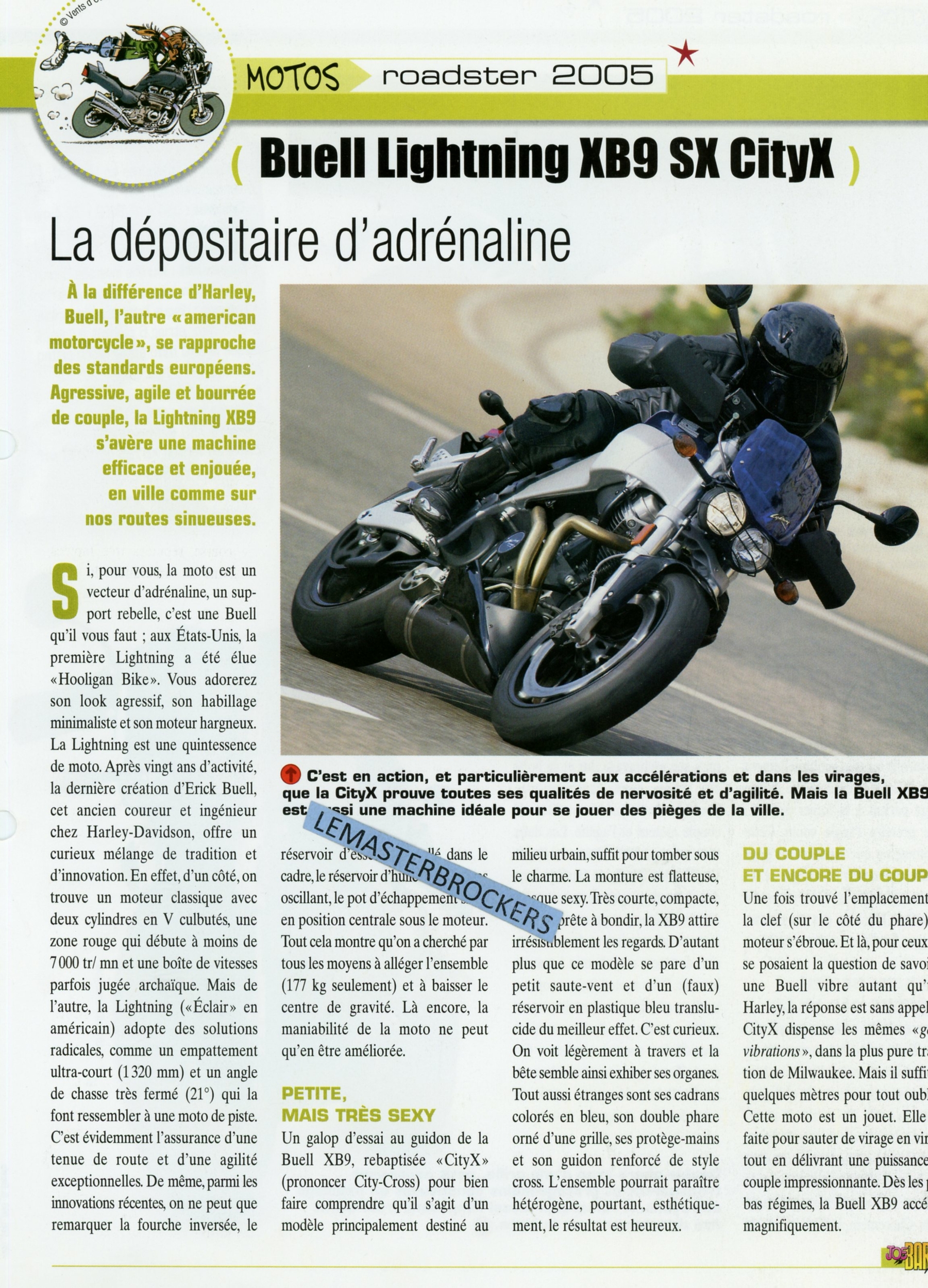 BUELL-XB-125-XB125TT--FICHE-MOTO-JOE-BAR-TEAM-DOCUMENT-HACHETTE-LEMASTERBROCKERS