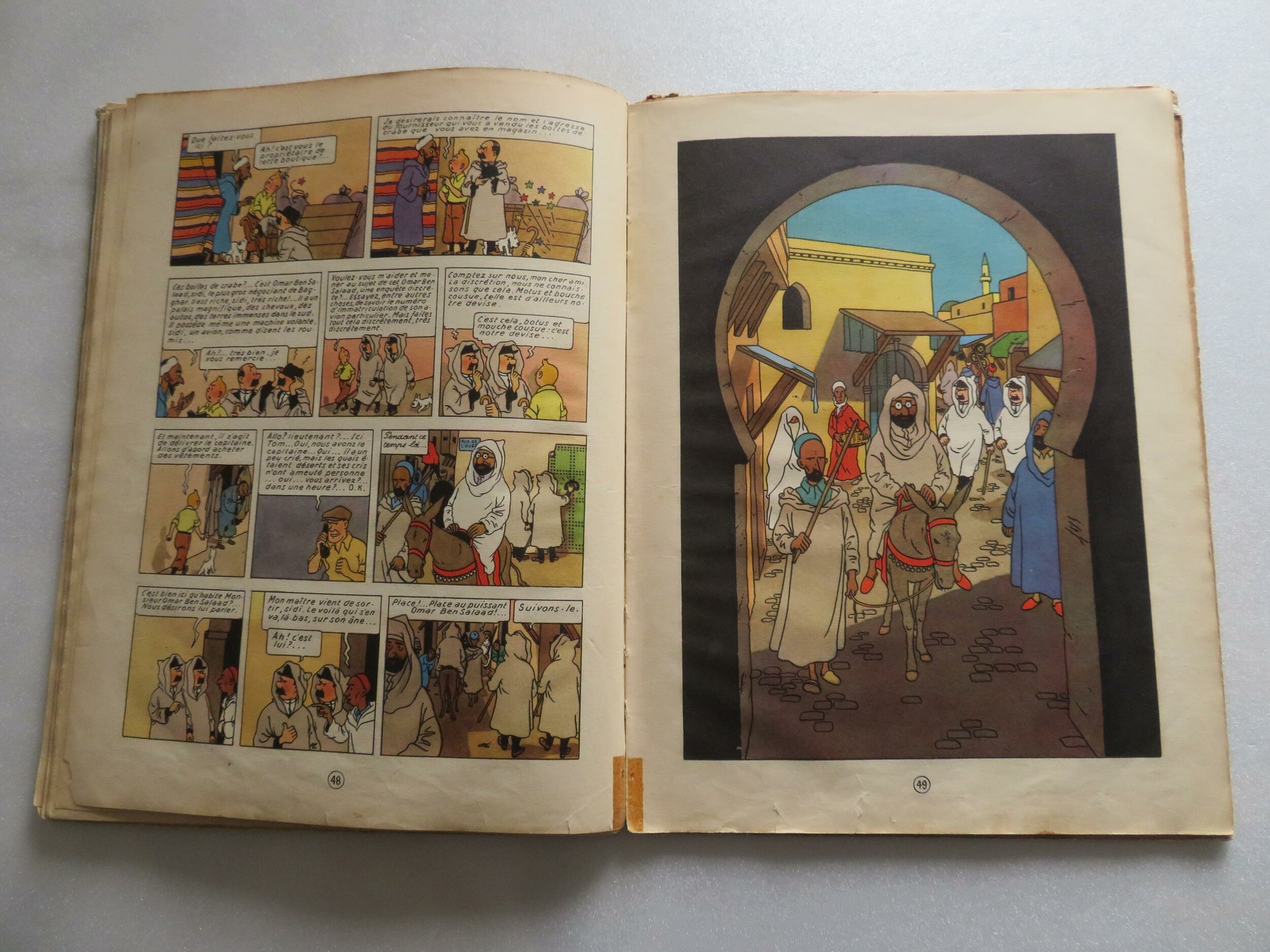 tintin-crabe-aux-pinces-or-b4-1950-casterman-herge
