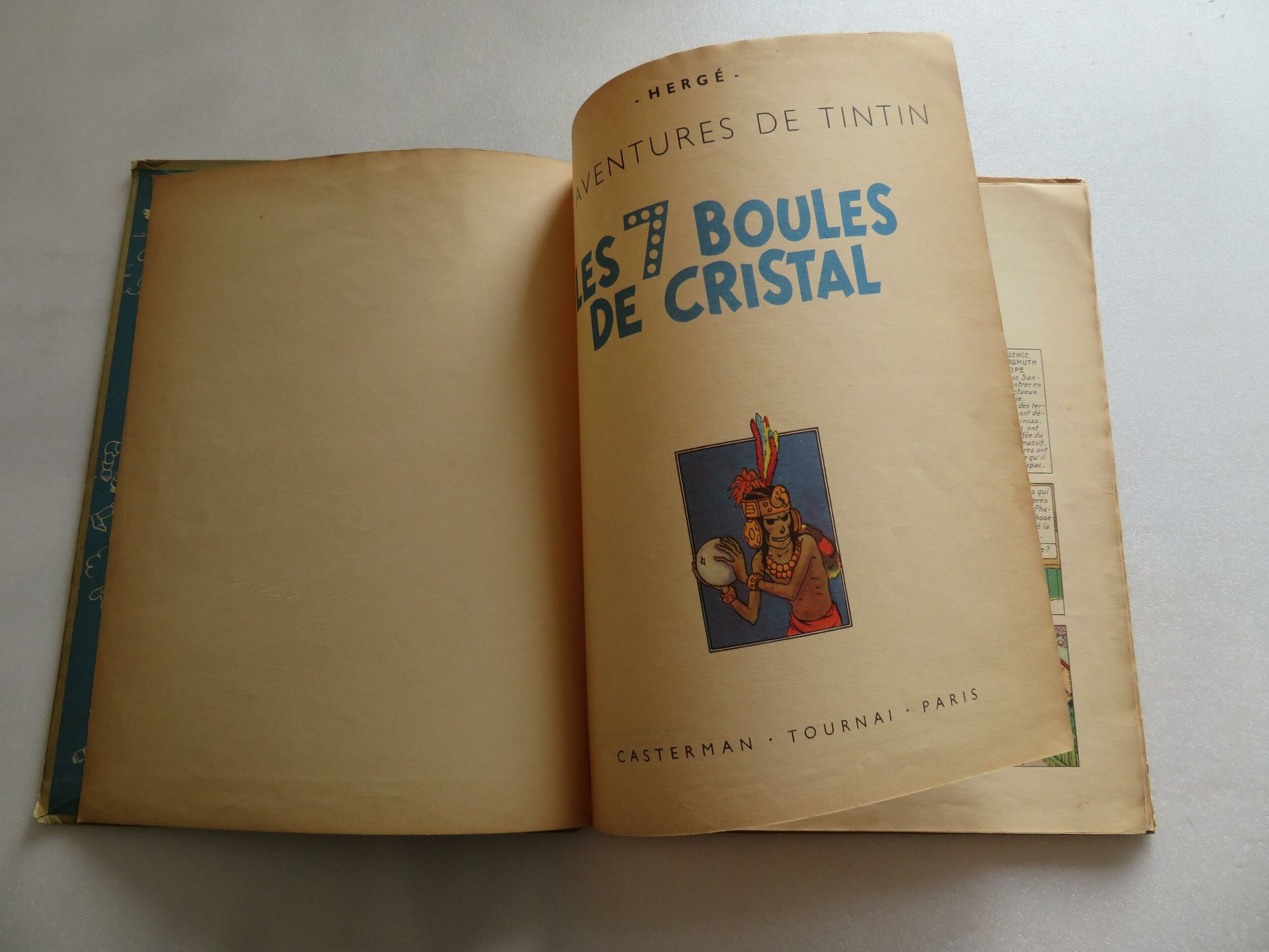tintin-7-boules-cristal-1948-rascar-capac
