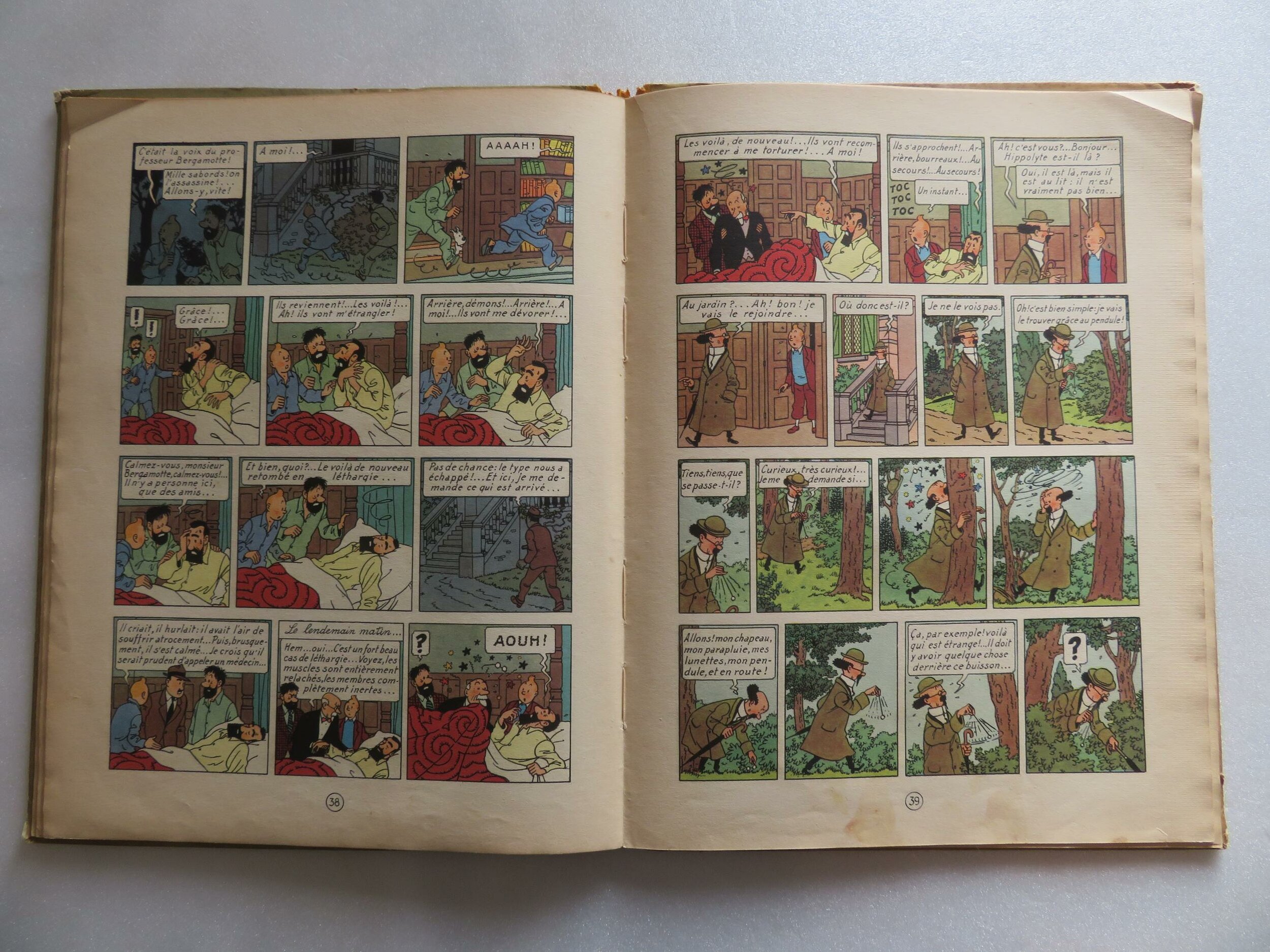 tintin-7-boules-cristal-1948-pages-interieures