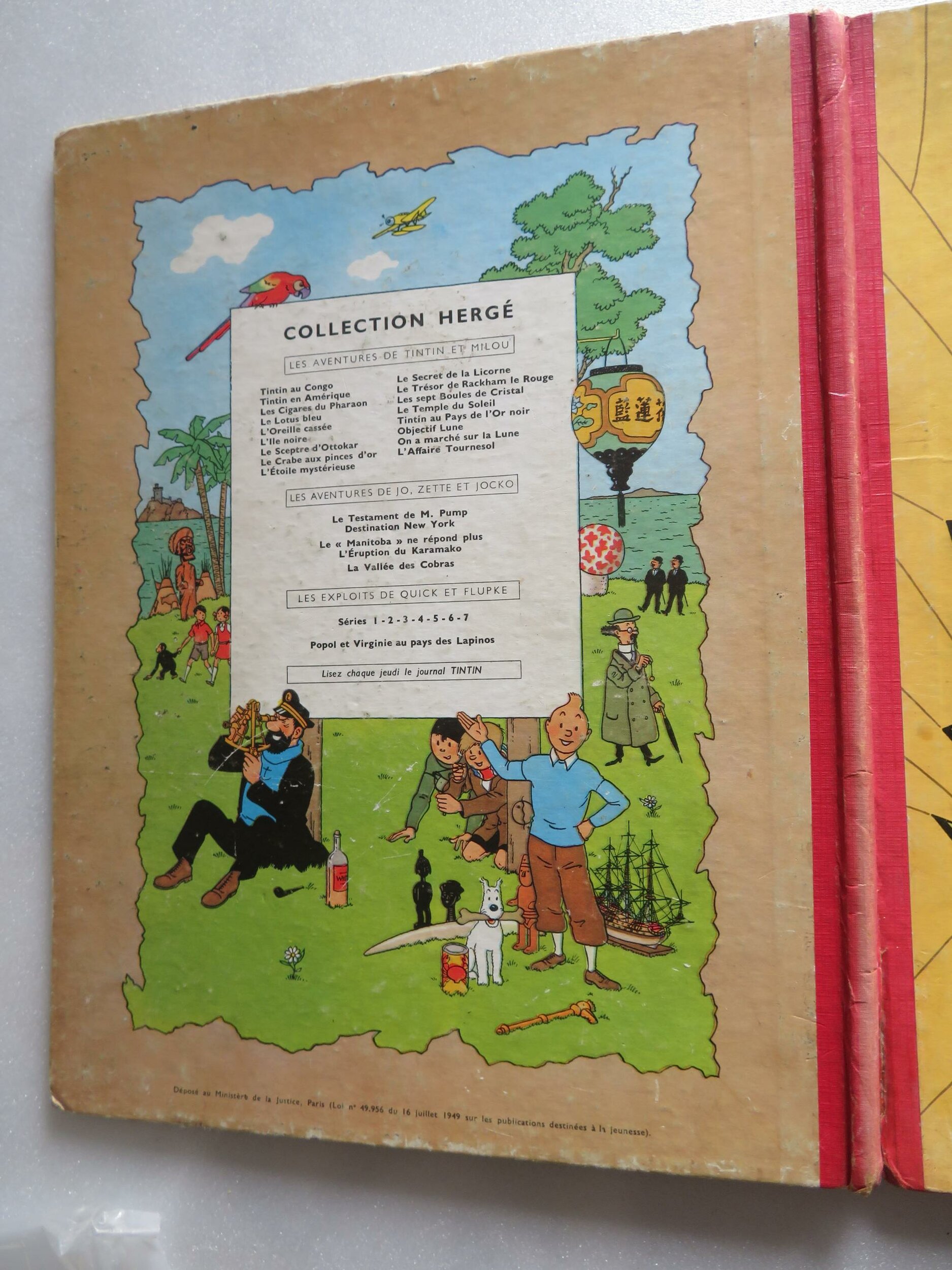 tintin-affaire-tournesol-b22-bis-1957-deuxieme-plat
