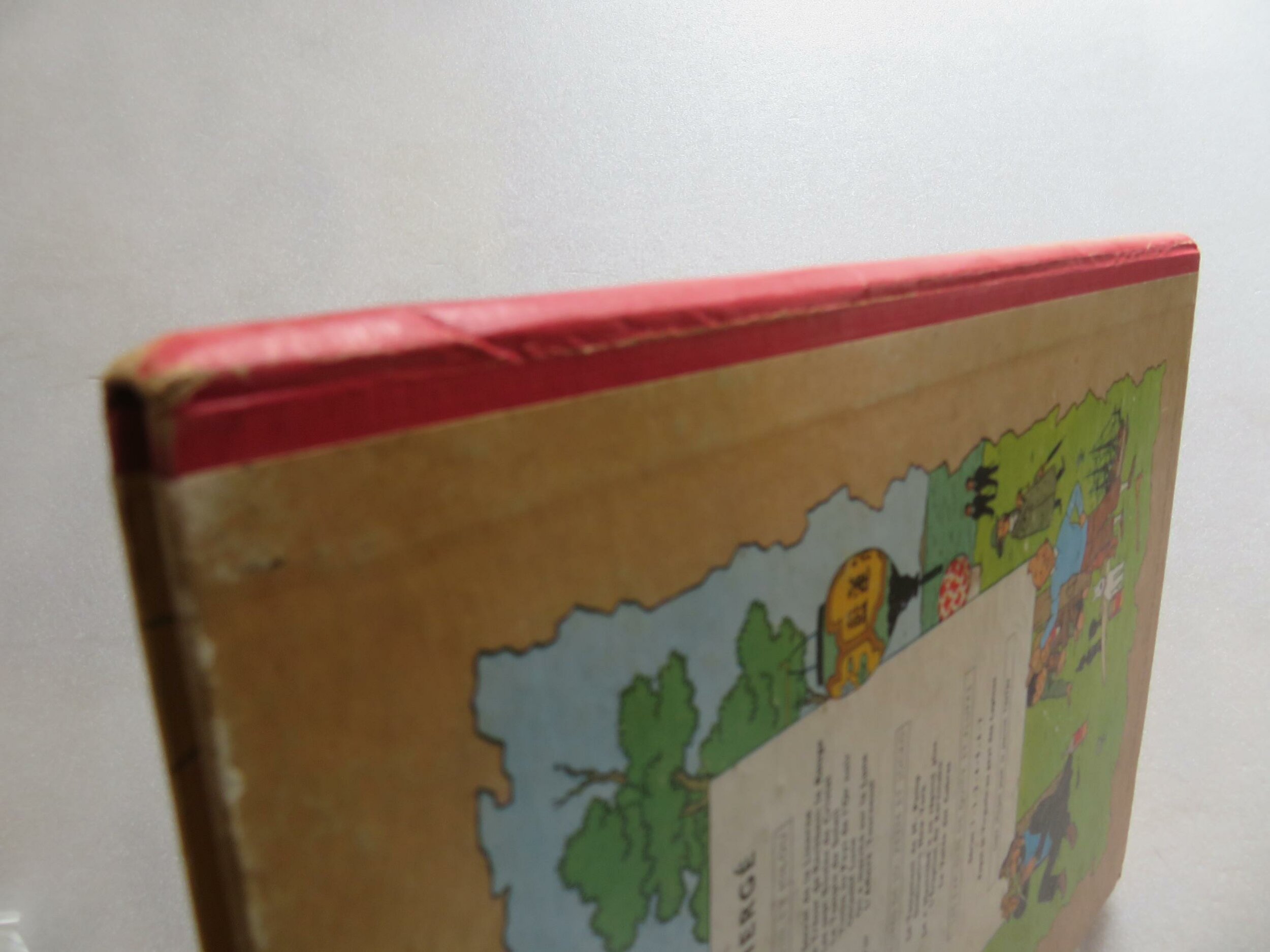 tintin-affaire-tournesol-b22-bis-1957-etat-dos
