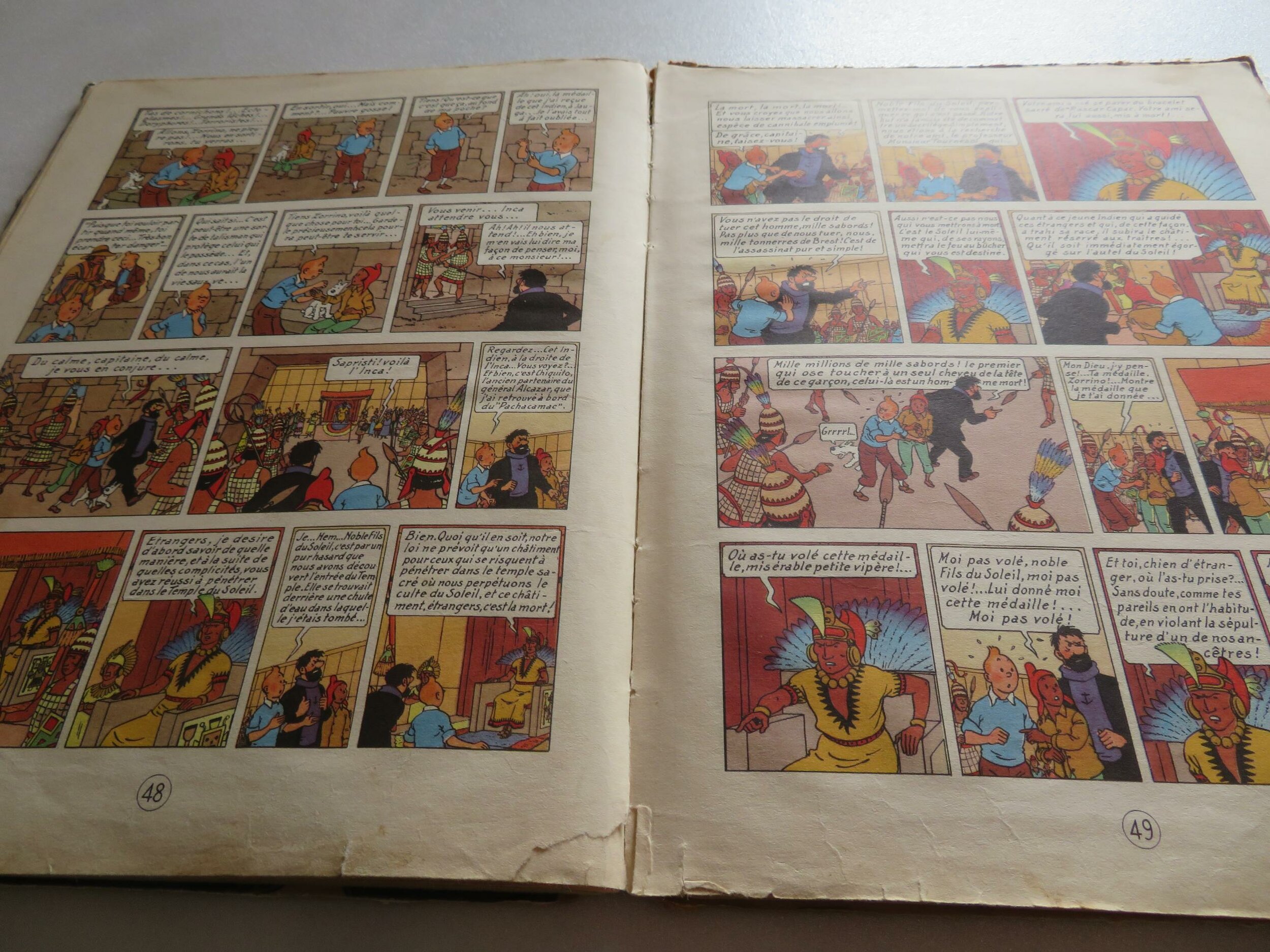 tintin-temple-du-soleil-b3-1949-pages-interieures