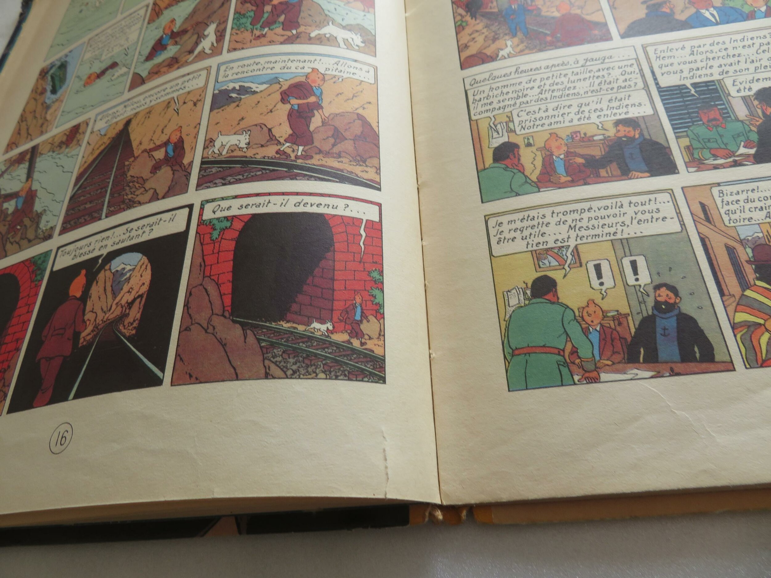 tintin-le-temple-du-soleil-b3-1949-etat-dechirures