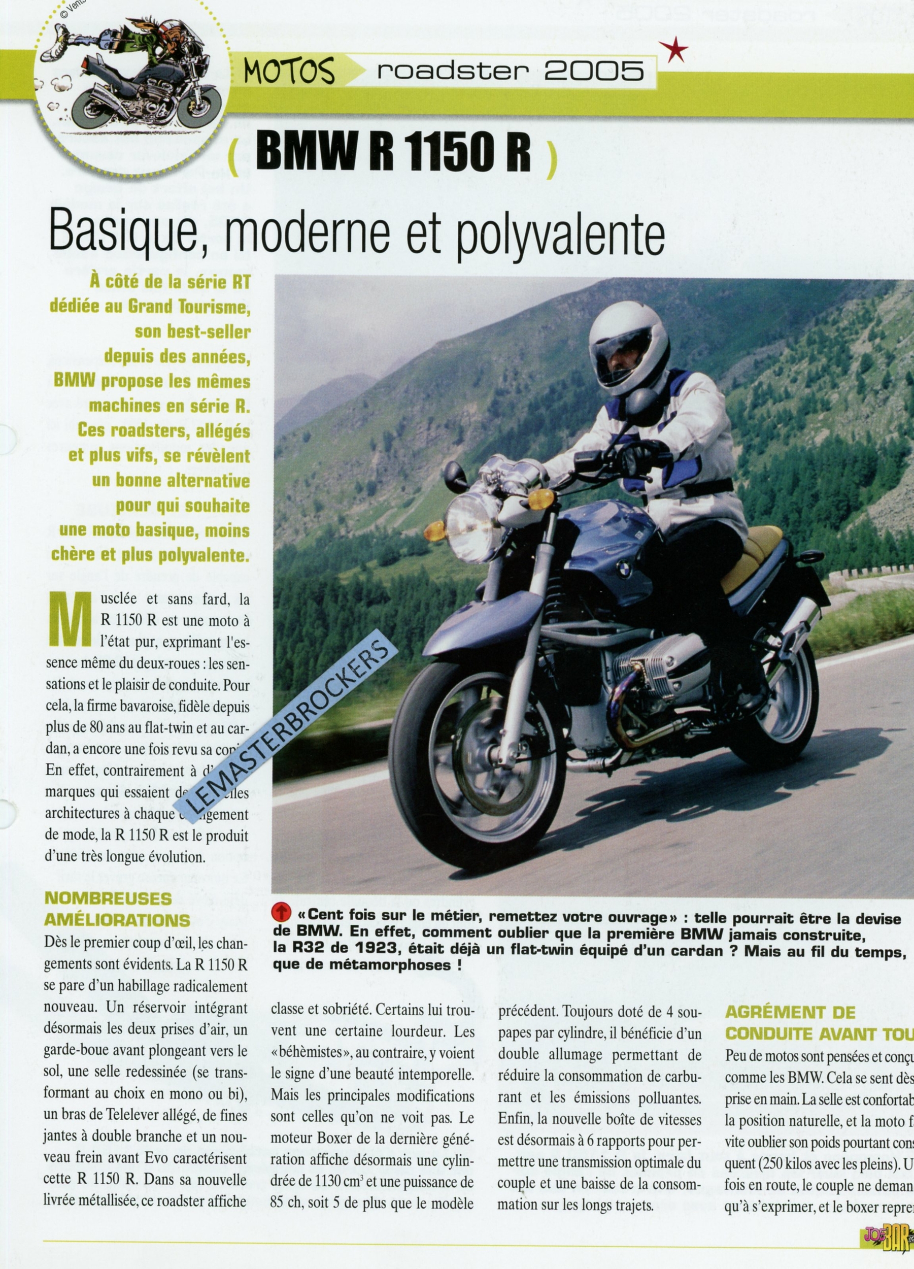 BMW-R-R1150R-FICHE-MOTO-JOE-BAR-TEAM-DOCUMENT-HACHETTE-LEMASTERBROCKERS