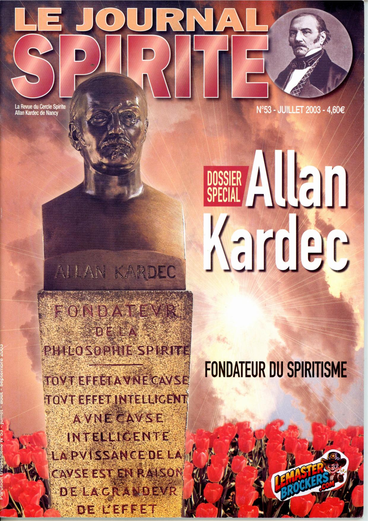 journal-spirite-53-juillet-2003-allan-kardec-couverture