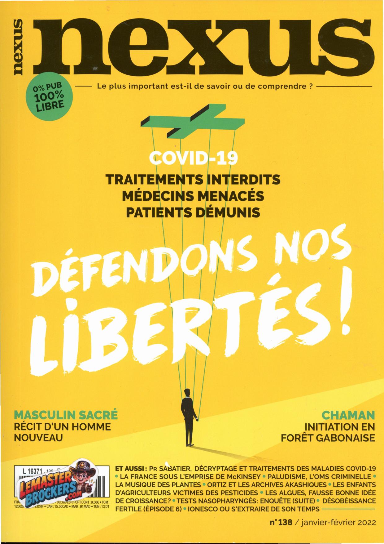 nexus-138-covid-19-defendons-nos-libertes-couverture