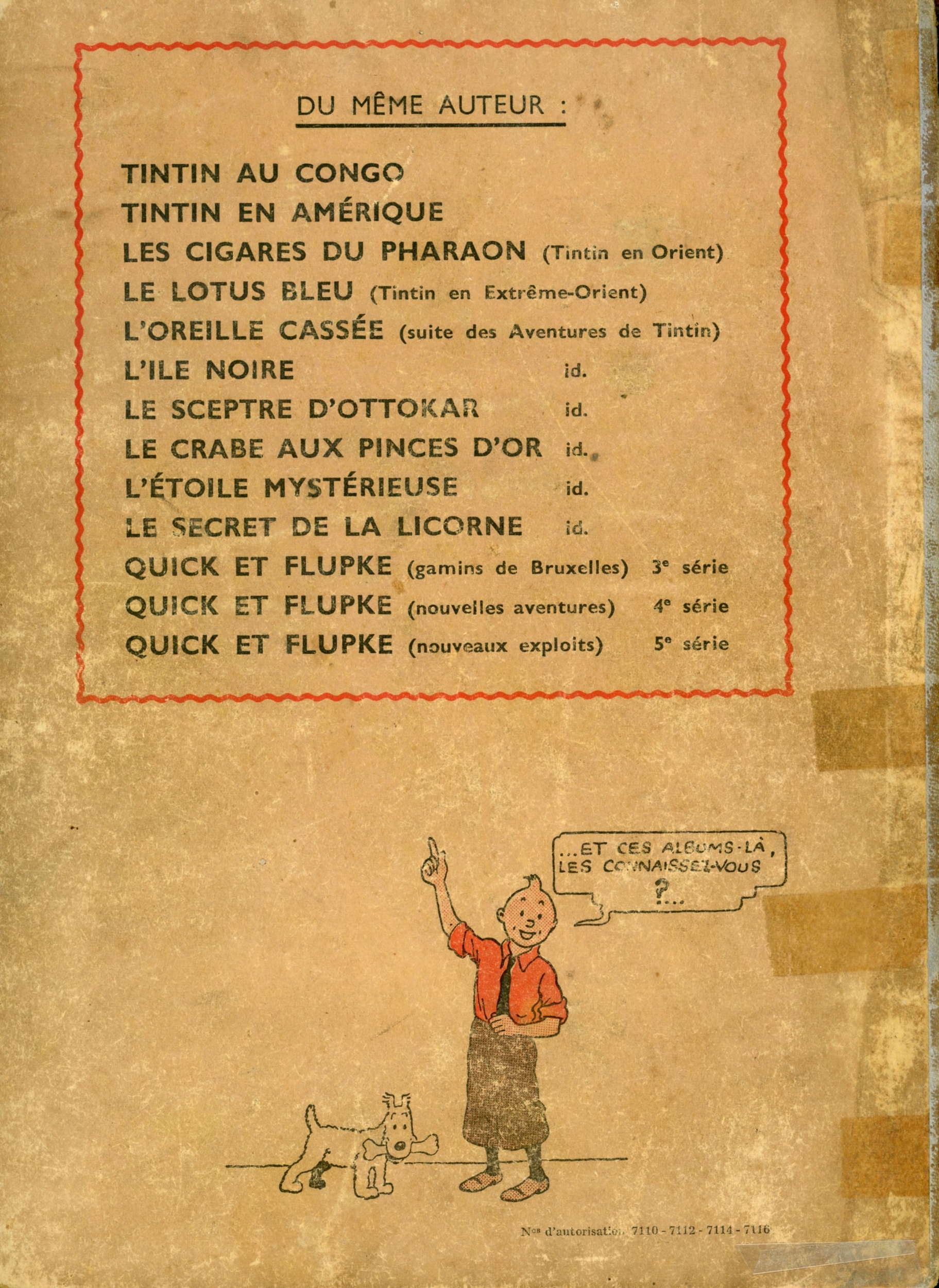 ÉTOILE-MYSTÉRIEUSE-1944-A23-BD-AVENTURES-DE-TINTIN-ALBUM-HERGÉ-LEMASTERBROCKERS