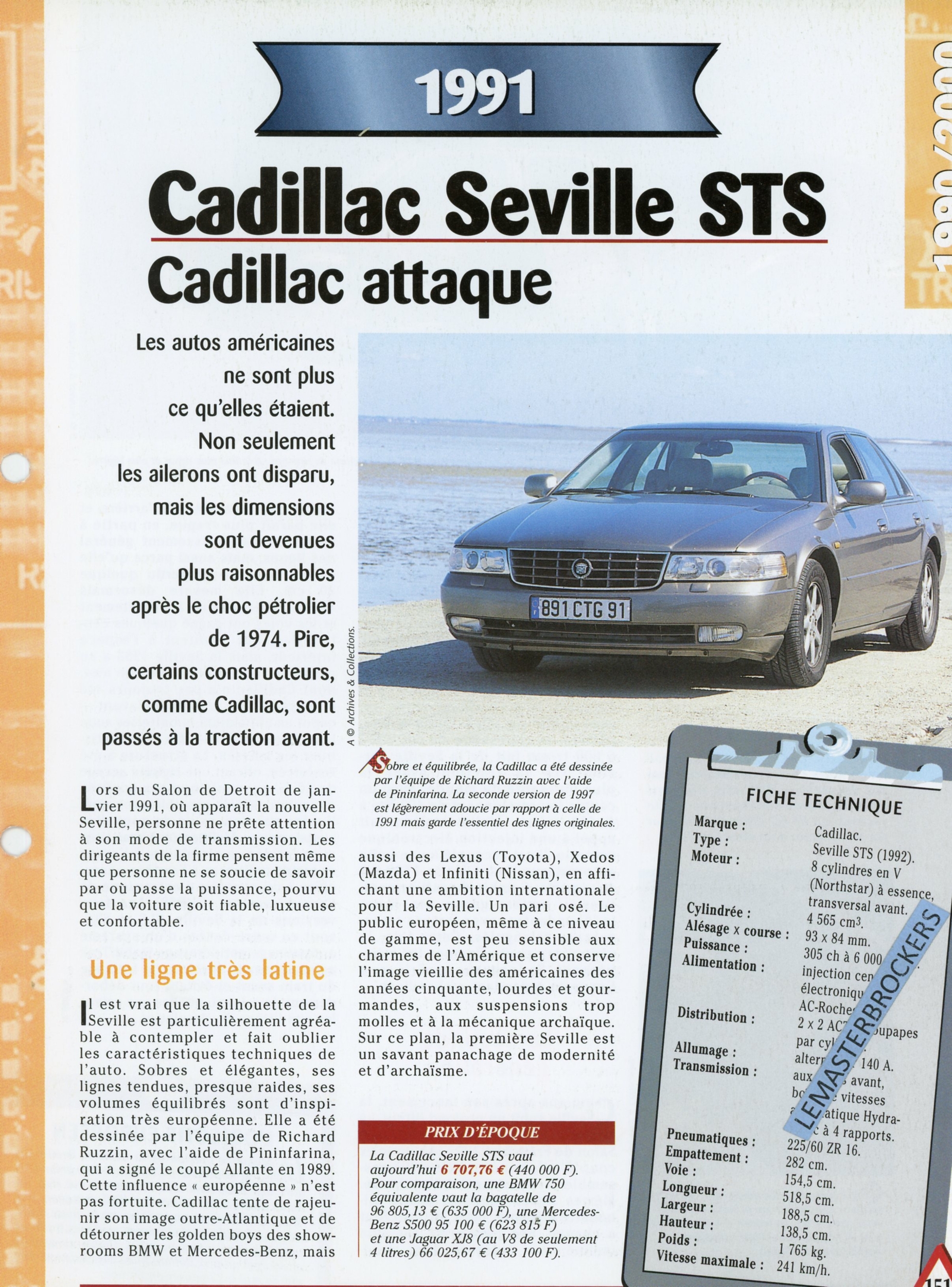 FICHE-TECHNIQUE-CADILLAC-SEVILLE-STS-FICHE-AUTO-LEMASTERBROCKERS